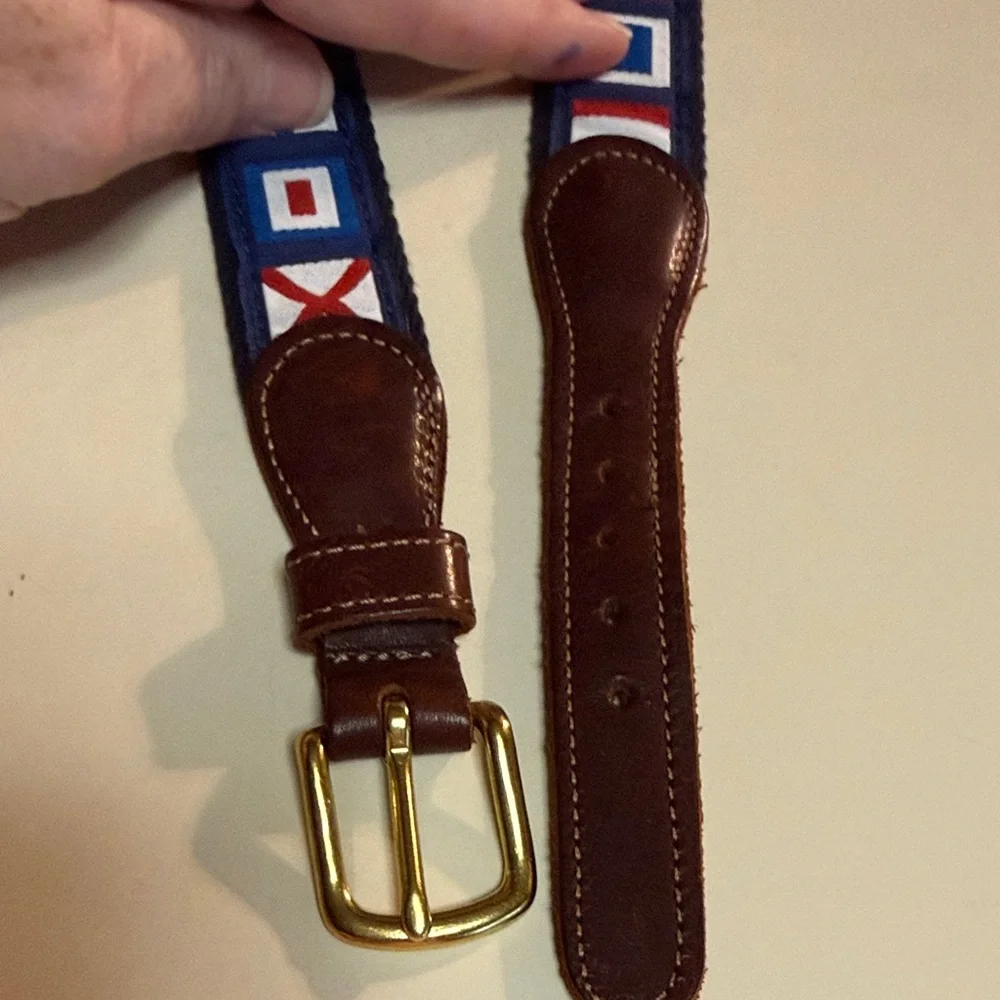 Preston Nautical Flags Boys/Men’s 28 Belt